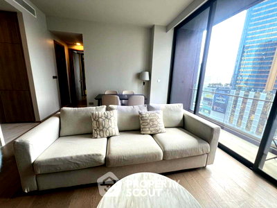 Condos for rent : 20th-Floor 2-BR Celes Asoke, 50m To MRT Sukhumvit (ID 2730550)