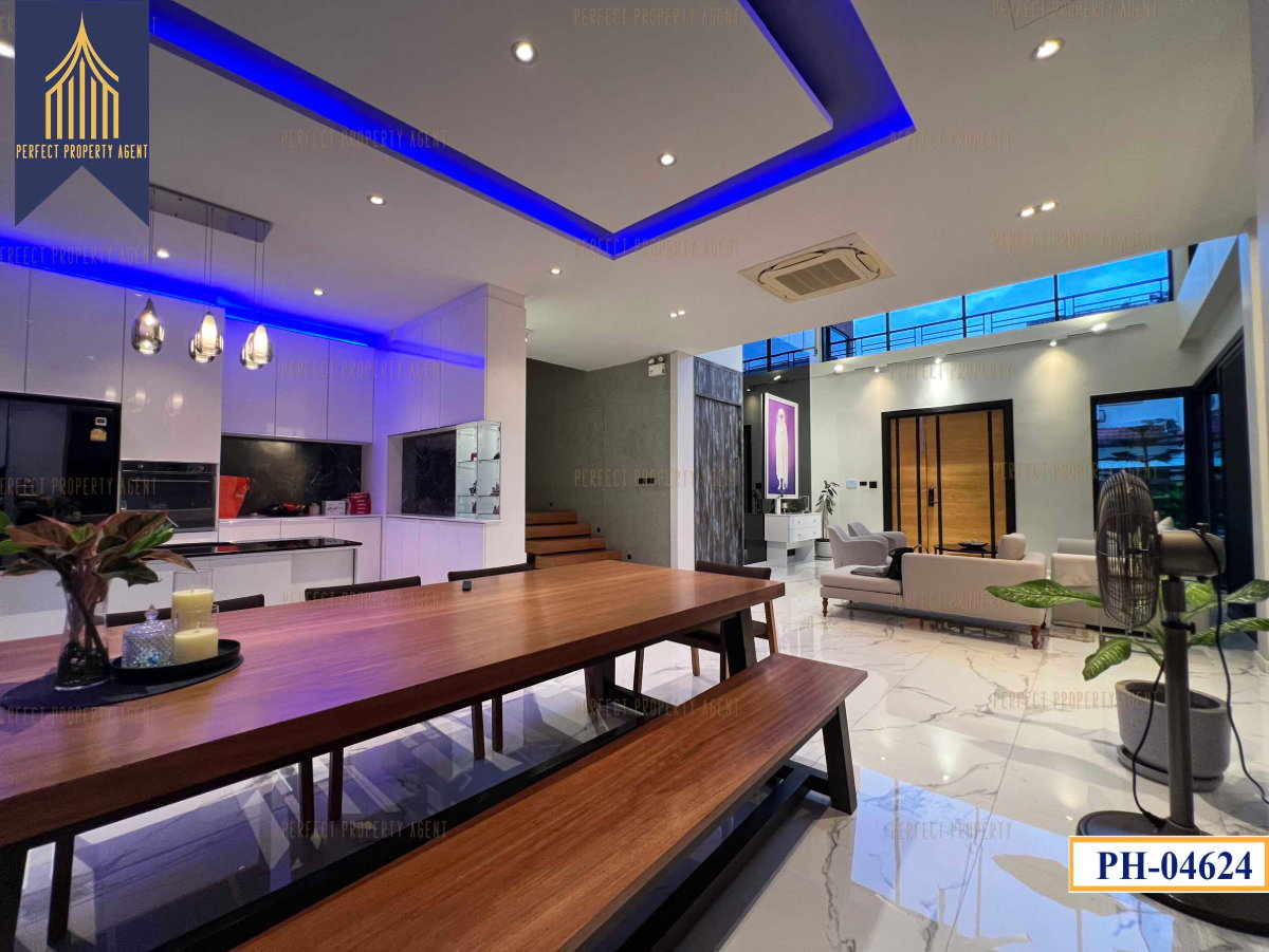 รูป ขายบ้าน 2 หลัง บนเนื้อที่ 200 วา พัฒนาการ 58 ศรีนครินทร์ สระว่ายน้ำ Fully furnished - รูปที่ 16/60