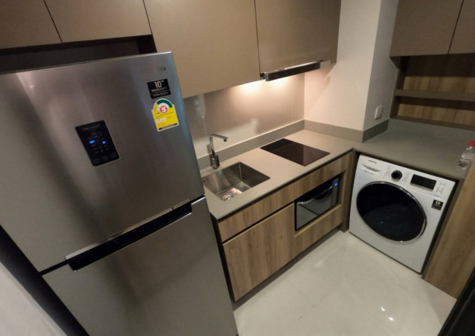 รูป ให้ เช่าคอนโด Taka Haus Ekkamai (ทากะ เฮ้าส์ เอกมัย)68 ตรม. 2 นอน 2 น้ำ ชั้น 2 พร้อมเฟอร์และเครื่องใช้ไฟฟ้า - รูปที่ 8/12