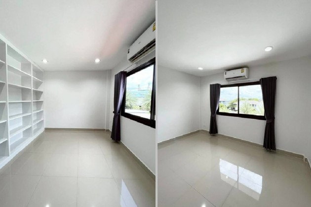 รูป ให้เช่าทาวน์โฮม 3 ชั้น ซอยรามอินทรา 34 / Renovate ใหม่ / แอร์ 4 เครื่อง / ไม่มีเฟอร์นิเจอร์ / อยู่อาศัย หรือ Home Office - รูปที่ 13/13