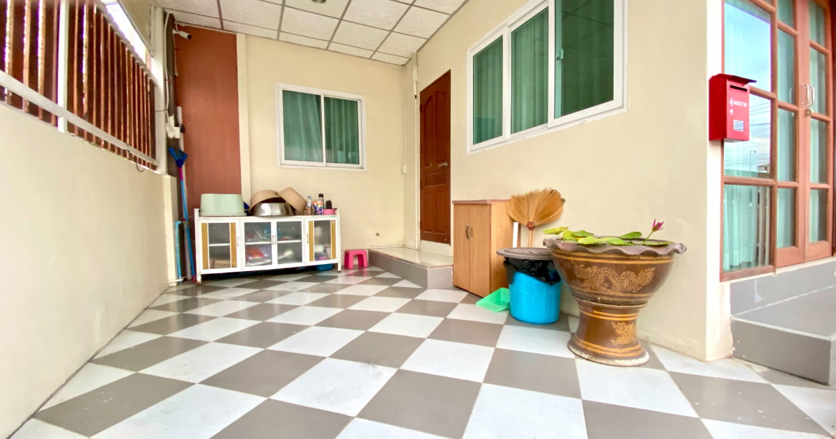 รูป บ้านราคาดี 1.59 ล้าน ทาวน์เฮ้าส์ชั้นเดียวแปลงมุม พร้อมอยู่ 20.60 ตร.ว. อ.กระทุ่มแบน จ.สมุทรสาคร - รูปที่ 7/11