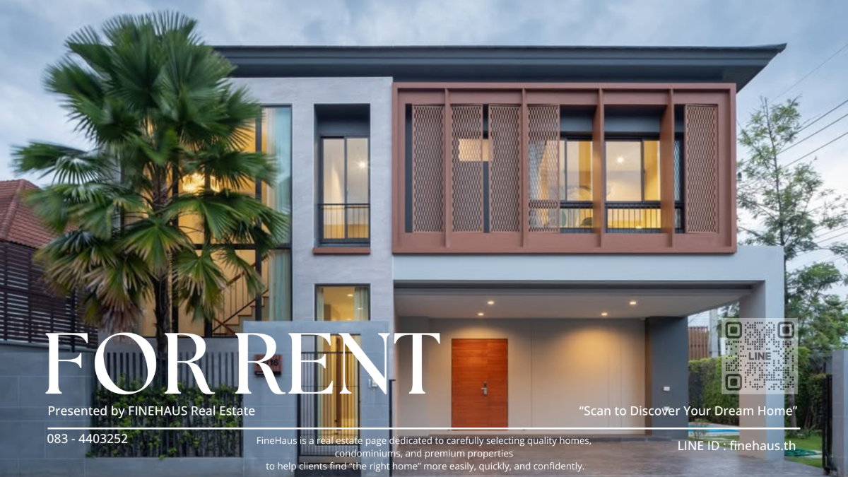 รูป R-122 ให้เช่า Palm Spring Privato – Modern Luxury Pool Villa 📍 หนึ่งในพูลวิลล่าสุดหรูที่โดดเด่นที่สุดบนถนนเชียงใหม่–หางดง - รูปที่ 1/37