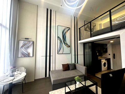 Condos for rent : 🚩 For Rent Condo PARK ORIGIN CHULA - SAMYAN Building 1, Floor 20,Duplex, Room size 35 sqm