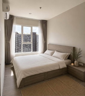 รูปภาพ 🏙️ ให้เช่า Regent Home Bangna | ห้องแต่งสวย ชั้นสูง วิวสระ พร้อมเครื่องซักผ้า ✨
