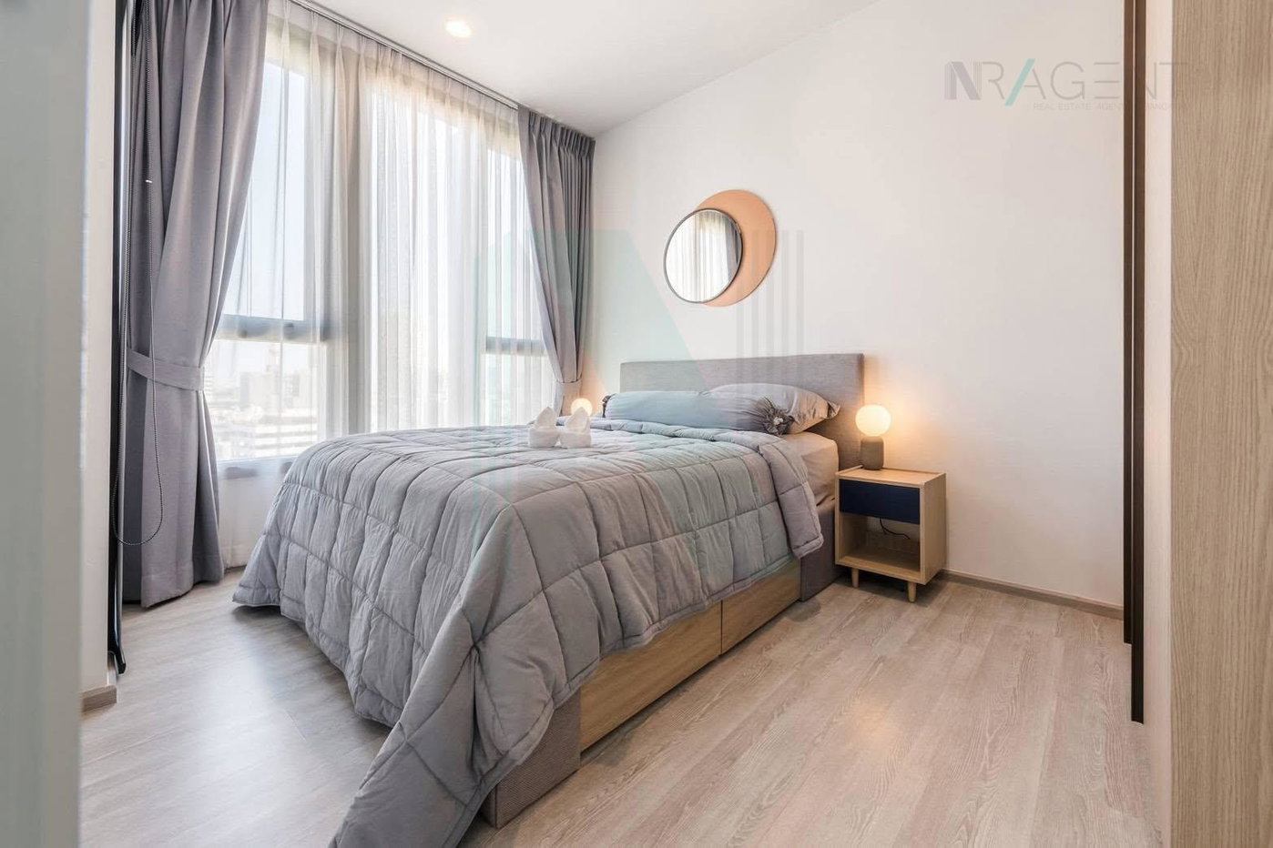 รูป 🎊 ให้เช่าคอนโด เอ็กซ์ที เอกมัย อาคาร 1 ชั้น 11 1 ห้องนอน ขนาด 30 ตรม ใกล้ Big C เอกมัย - รูปที่ 3/8
