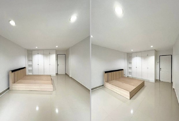 รูป ให้เช่าทาวน์โฮม 3 ชั้น ซอยรามอินทรา 34 / Renovate ใหม่ / แอร์ 4 เครื่อง / ไม่มีเฟอร์นิเจอร์ / อยู่อาศัย หรือ Home Office - รูปที่ 9/13