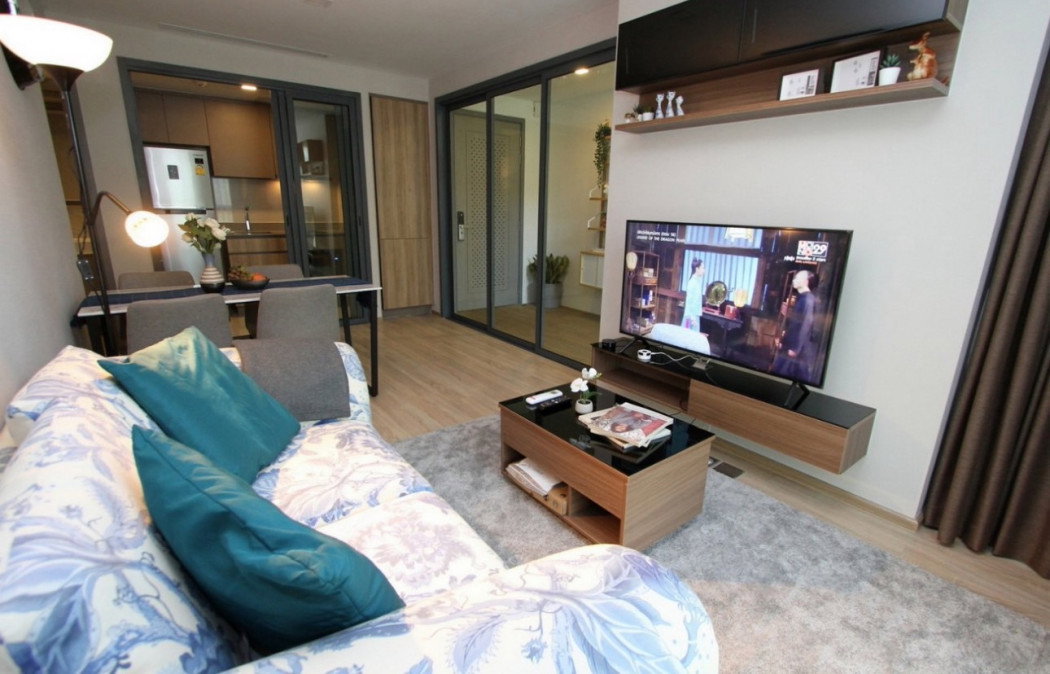 รูป ให้ เช่าคอนโด Taka Haus Ekkamai (ทากะ เฮ้าส์ เอกมัย)68 ตรม. 2 นอน 2 น้ำ ชั้น 2 พร้อมเฟอร์และเครื่องใช้ไฟฟ้า - รูปที่ 5/12