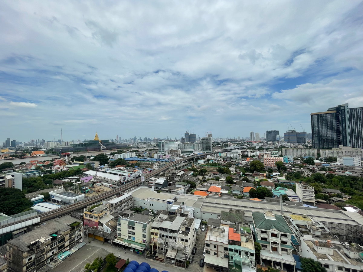 picture Cheapest and Ready-for-move-in room on a high floor, City Home Ratchada-Pinklao (MRT Bang O Station) - 7/7
