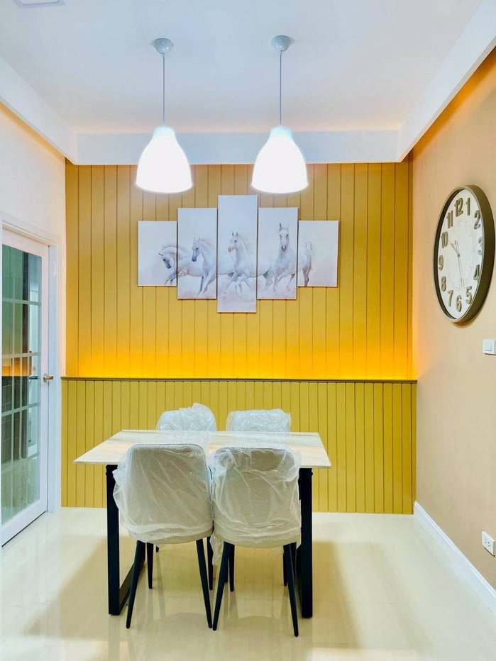 รูป ขายบ้านแฝด รีโนเวทใหม่ ม.อยู่สบายริมน้ำ หนองตำลึง นิคมอมตะนคร - รูปที่ 9/19