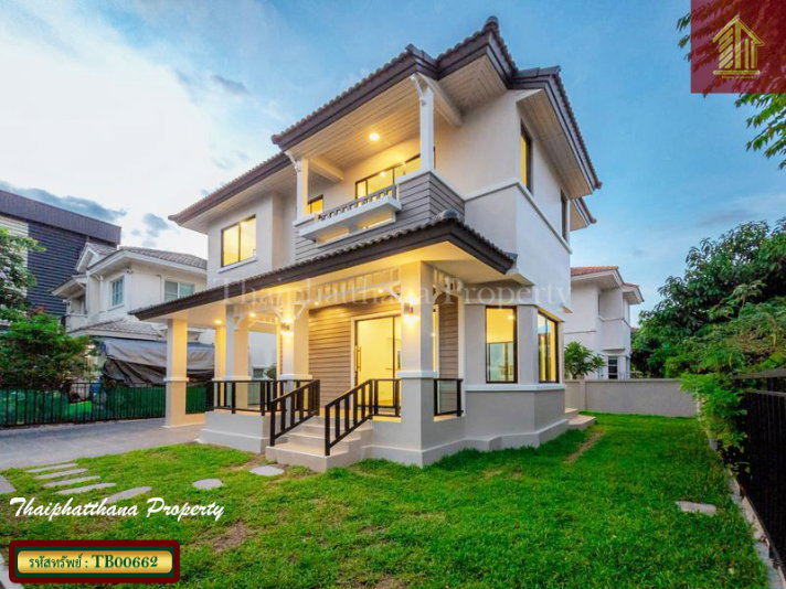 รูป บ้านเดี่ยวแต่งสวยที่สุด มัณฑนา ปิ่นเกล้า-พระราม 5 ทำเลทองติดถนนใหญ่ นครอินทร์-พระราม 5 - รูปที่ 3/15
