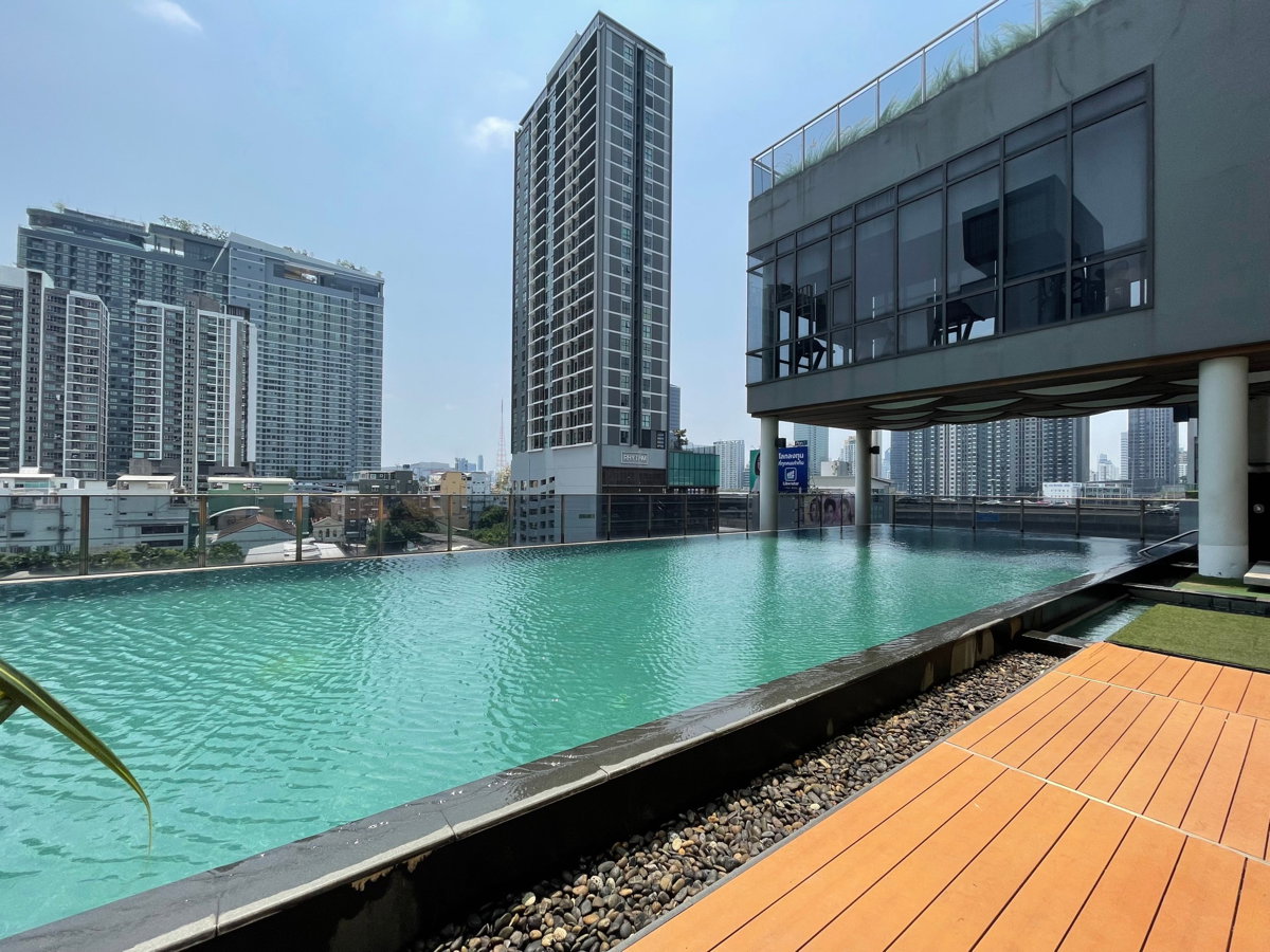 รูป ขายถูกสุดในโครงการ! Rhythm Asoke ห้องสตูดิโอ ชั้นสูง แต่งเฟอร์ครบ พร้อมอยู่ ใกล้ MRT พระราม 9 เพียง 2.59 ล้าน - รูปที่ 12/17