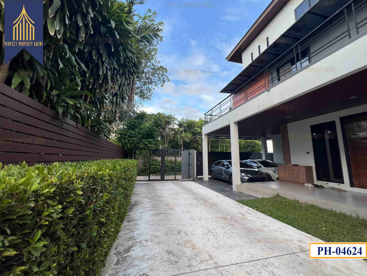 รูป ขายบ้าน 2 หลัง บนเนื้อที่ 200 วา พัฒนาการ 58 ศรีนครินทร์ สระว่ายน้ำ Fully furnished - รูปที่ 4/60