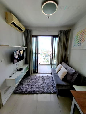 Condos for rent : For rent condo IDEO MIX SUKHUMVIT 103 Building A, Floor 18,1 bed room, Room size 30.00 sqm