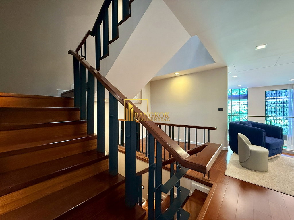 รูป Quarter 31 | Gorgeous 4 Bedoom Luxury House in Phrom Phong - BR28219SH - รูปที่ 18/63