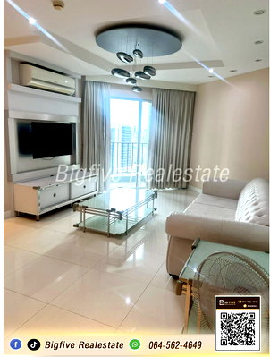 Condos for rent : A69-055✨ Condo for Rent: BELLE GRAND RAMA 9, 2 Bedrooms, near MRT Rama 9 (only 550 meters away)✨