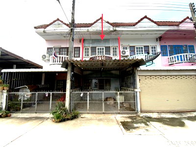 Townhouses for sale Lopburi : TOWN HOUSE 14 Sq.w. Chai Badan Lopburi for 600,000