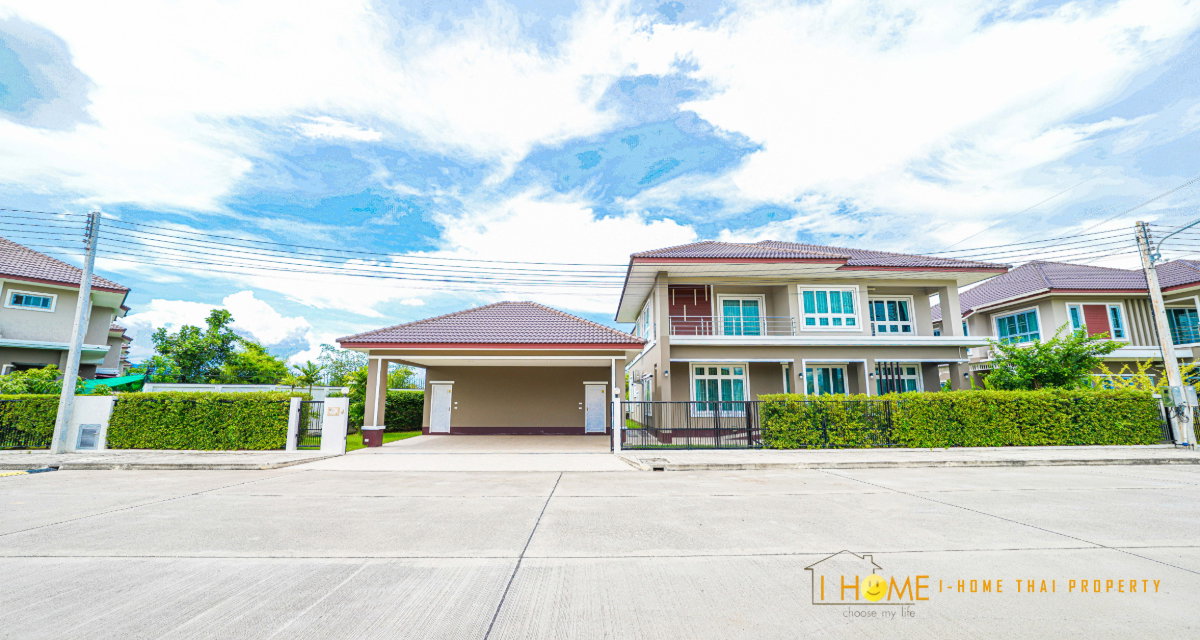 รูป  บ้านเดี่ยว 2 ชั้นให้เช่า ในโครงการคุณภาพ พร้อมคลับเฮ้าส์และสระว่ายน้ำ  # ASP-H0236 - รูปที่ 1/32