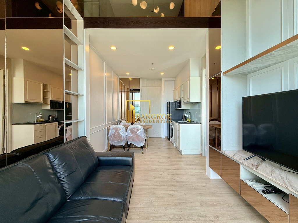 picture Noble Recole | Elegant 2 Bedroom Duplex Condo in Asoke Area - BR14884CD - 3/36