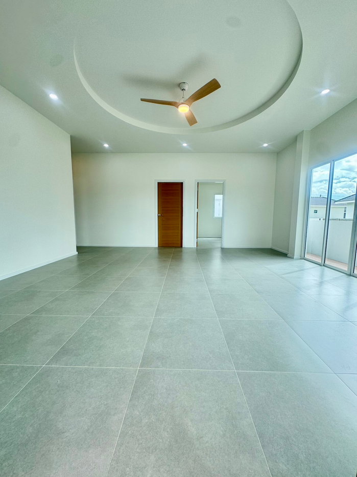 รูป บ้านเดี่ยวชั้นเดียว พร้อมเข้าอยู่ ทำเลชานเมือง ใกล้ตลาดท่ารั้ว   #CDK100835  - รูปที่ 3/13