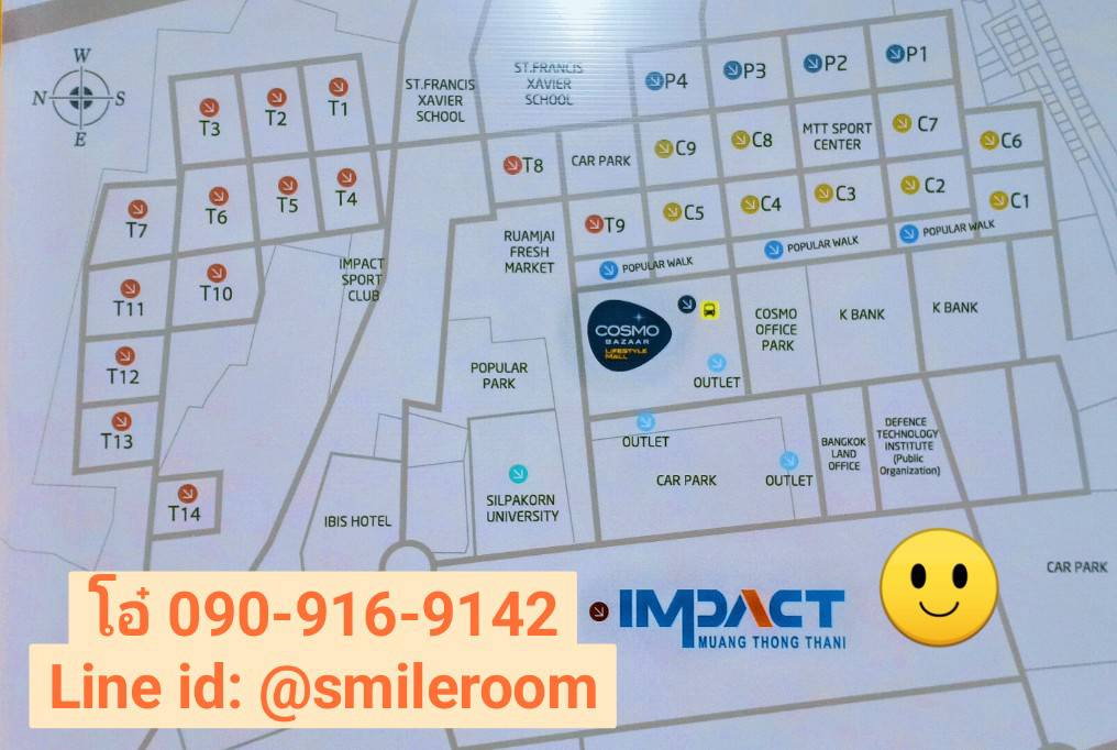 รูป ขาย พร้อมอยู่🔥 เมืองทองธานี T2 ใกล้โรงเรียนเซนฟรัง 38 ตรม ม.ศิลปากร - รูปที่ 17/18