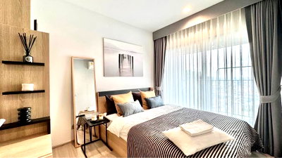 Condos for rent : MN3626 Life Asoke Rama 9 Full Furnitured and electrical