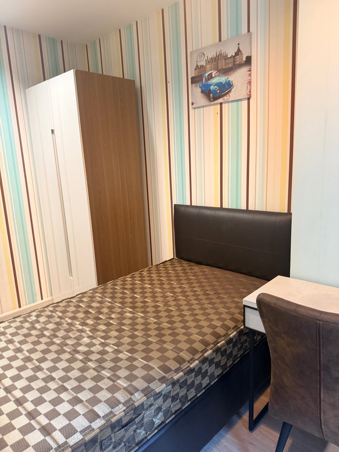 รูป ชั้นสูง 22fl. high floor, 2bed (2 ห้องนอน 55 sqm) IDEO MOBI RAMA 9 ใกล้MRTและเซ็นทรัลพระราม 9 เพียง 210 ม. - รูปที่ 8/11