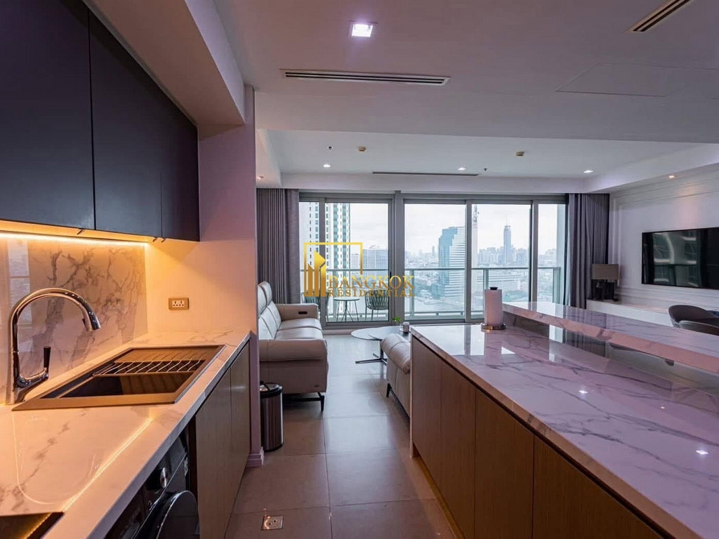รูป The River Condo | Beautiful 2 Bedroom Unit Near Icon Siam - BR61768CD - รูปที่ 5/24