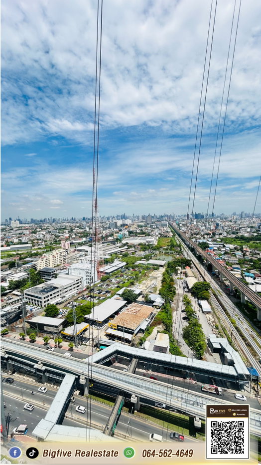 รูป  A69-057✨ เช่า The Rich พระราม 9-ศรีนครินทร์ ห้องใหม่ ชั้น 24 สวยครบ บนทำเลติดรถไฟฟ้า 3 สาย ✨ - รูปที่ 7/8