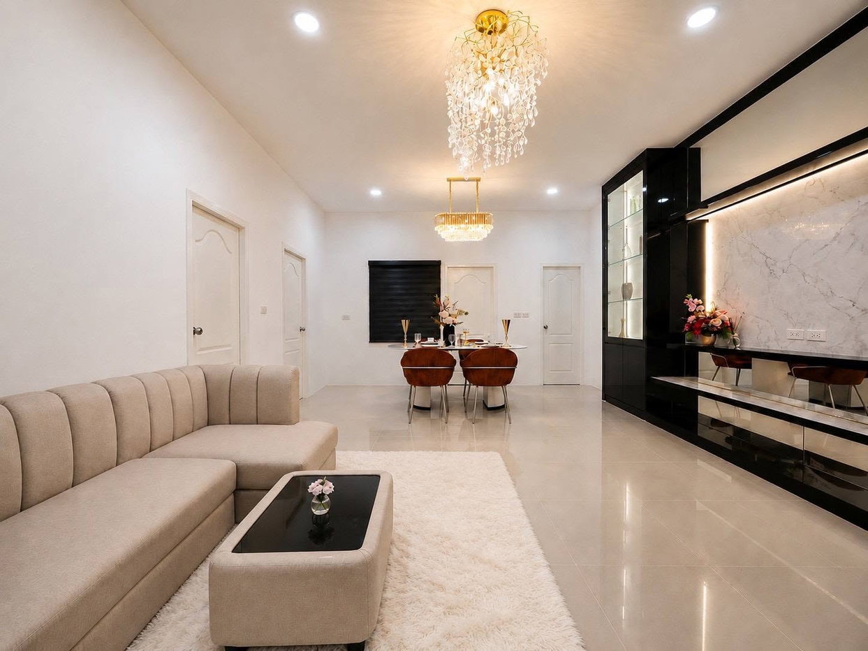 รูป Pool Villa for Rent Nong Prue East Pattaya Fully Furnished - รูปที่ 3/12