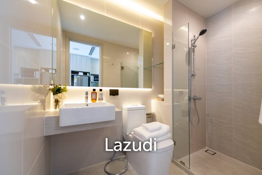 picture 28 sqm modern studio condo Origin Place Bangna Bangkok - 7/7