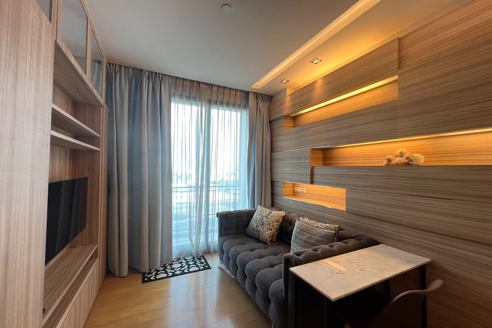 รูป 🔥 เช่าด่วน !!🔥 Equinox Phahol-Vibha, 1 ห้องนอน, 1 ห้องน้ำ, ชั้นสูง 11++, วิวสระ !! Code C20260400019 แต่งครบ, พร้อมเข้าอยู่ 📣📣 - รูปที่ 1/5