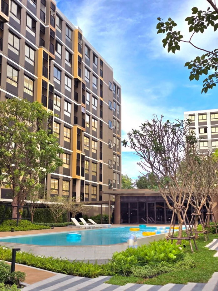 รูป 🛋️ หิ้วกระเป๋าเข้าอยู่ได้เลย! dcondo air ลาดกระบัง ห้องแต่งครบ Fully Furnished พร้อมเฟอร์ฯ และเครื่องใช้ไฟฟ้า เริ่ม 1.75 ล้านบาท โทร 061-6161426 - รูปที่ 5/8