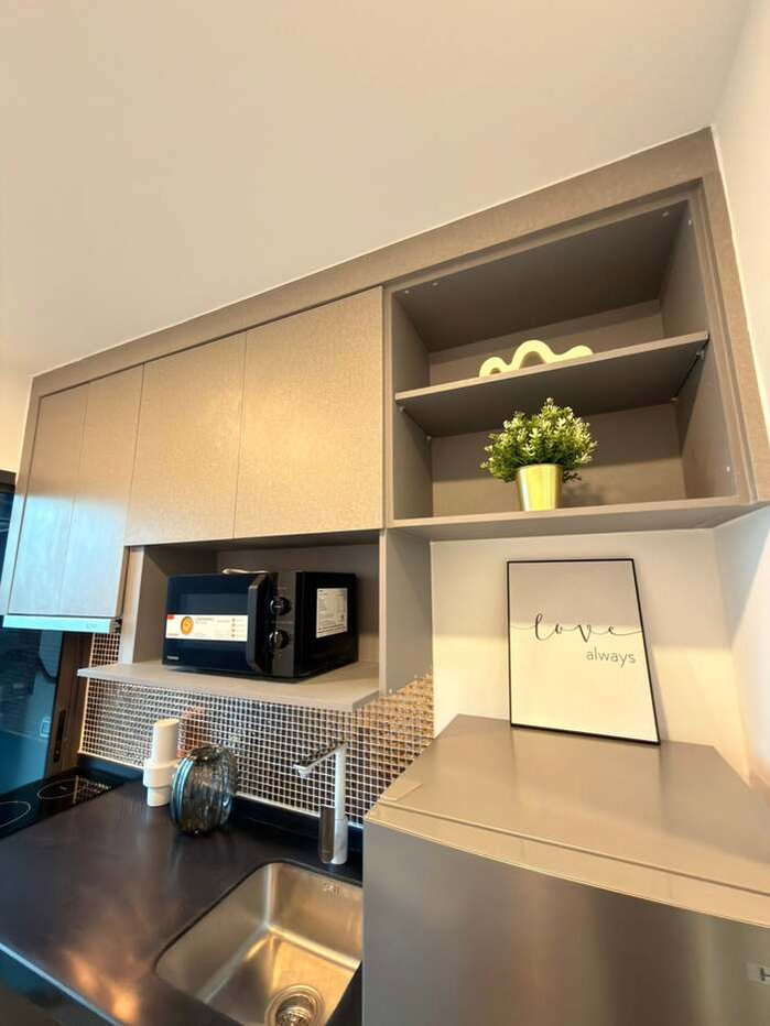 รูป 💥💥ให้เช่า!! The Clev Riverline เจ้าพระยา-วงศ์สว่าง 1Bed 30 ตรม.ชั้น 9 แต่งครบ💥💥 สนใจ LINE ID: @atfirm📲 - รูปที่ 10/14