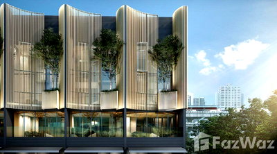 Townhouses for sale Thai Television Channel 3 : 3 Bedroom Townhouse for sale at Chewa Heart Sukhumvit 36  1065304
