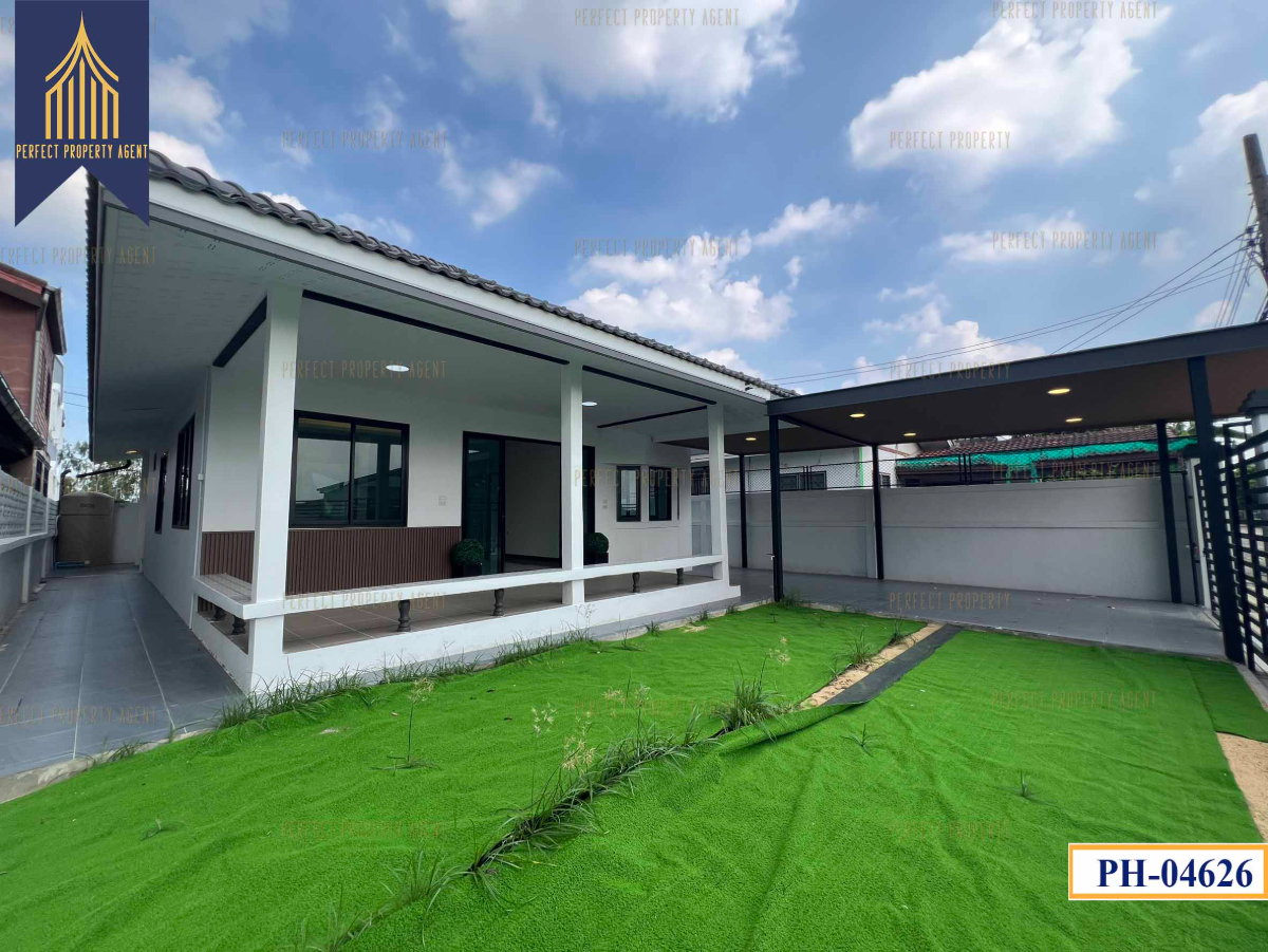 รูป ขายบ้านชั้นเดียว สุขใจวิลเลจ ซอย สุวินทวงศ์ 35 มีนบุรี ตกแต่งรีโนเวทใหม่พร้อมเฟอร์ฯ - รูปที่ 5/25