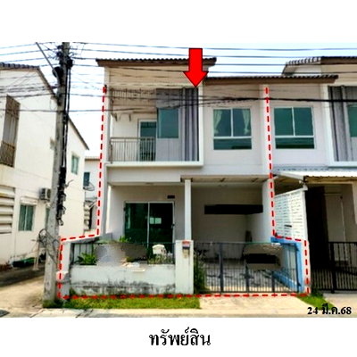 ทาวน์โฮม เซ็นทรัล พลาซ่า เวสต์เกต : Z3A1451 ขายทาวน์เฮ้าส์ โครงการ ธนาซิโอ ตำบล บางรักพัฒนา อำเภอ บางบัวทอง จังหวัด นนทบุรี