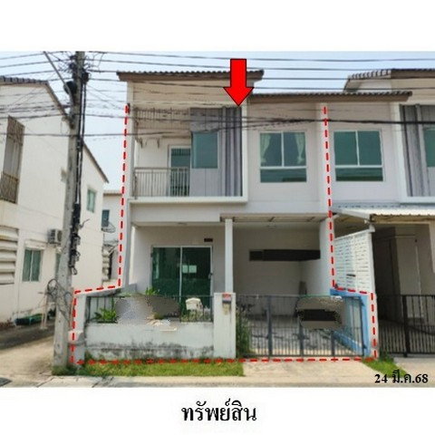 รูป Z3A1451 ขายทาวน์เฮ้าส์ โครงการ ธนาซิโอ ตำบล บางรักพัฒนา อำเภอ บางบัวทอง จังหวัด นนทบุรี - รูปที่ 1/8