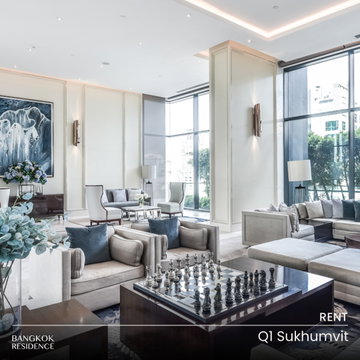 Rental Condo 💎 Q1 Sukhumvit, 2BR 108.11 sq.m. 120K 🌆 Stunning city view, Spacious layout, Close to BTS Nana