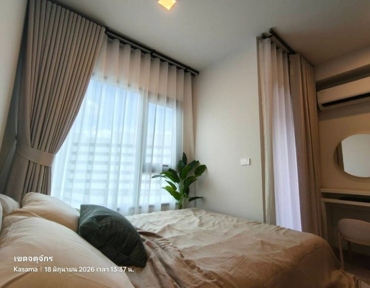 รูป ** ให้เช่า COBE เกษตร-ศรีปทุม 24 ตร.ม. ชั้น 9 วิวโปร่ง เฟอร์ครบ 13 รายการ พร้อมอยู่ 16,900 บาท - รูปที่ 2/11
