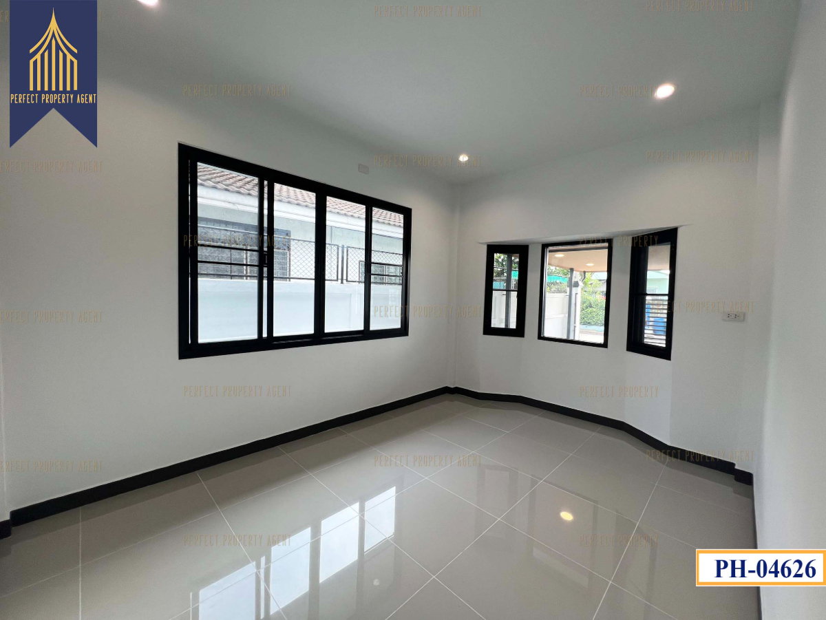 รูป ขายบ้านชั้นเดียว สุขใจวิลเลจ ซอย สุวินทวงศ์ 35 มีนบุรี ตกแต่งรีโนเวทใหม่พร้อมเฟอร์ฯ - รูปที่ 14/25