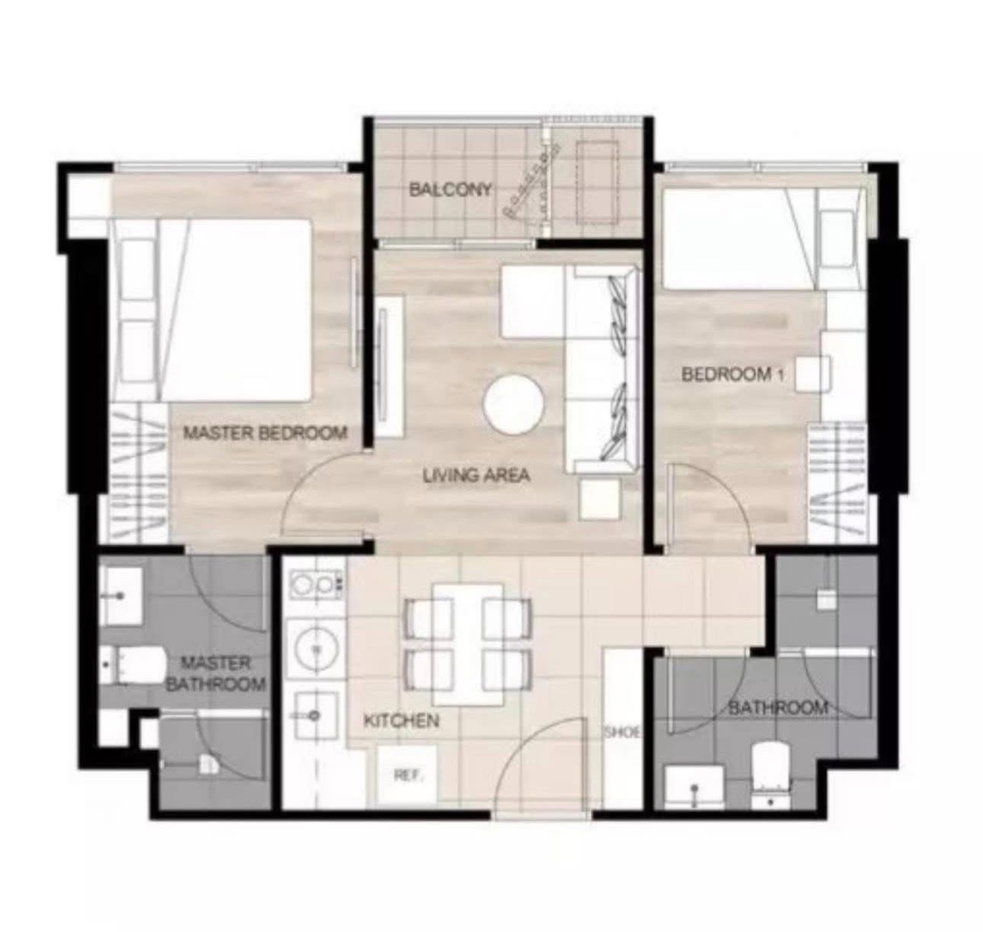 รูป OKA HAUS | Nice room🚝ใกล้ BTS Thonglor #2026062214894 - รูปที่ 8/8