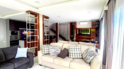 Houses for sale Bang Lamung Chonburi : Luxury Pool Villa for Sale Mabprachan East Pattaya New 2Storey
