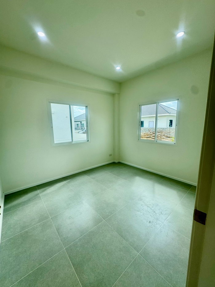 รูป บ้านเดี่ยวชั้นเดียว พร้อมเข้าอยู่ ทำเลชานเมือง ใกล้ตลาดท่ารั้ว   #CDK100835  - รูปที่ 4/13