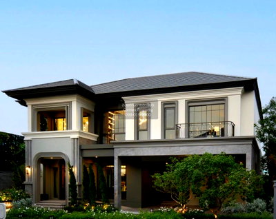 Houses for sale Bangkok : For Sale House , Grand Bangkok Boulevard Krungthepkreetha , nice view , wide frontage , Khlong Sam Prawet , Lat Krabang , Bangkok , CX-160471 ✅ Live chat with us ADD LINE @connexproperty ✅