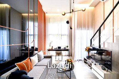 ขายคอนโด : คอนโดดูโอสเปซ 2 ชั้น 35.2 ตร.ม. ชั้น21 ย่านบางพลัด ใกล้รถไฟฟ้าศิริราช