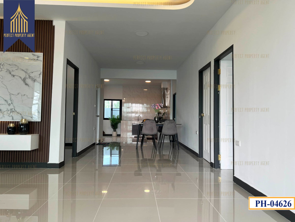 รูป ขายบ้านชั้นเดียว สุขใจวิลเลจ ซอย สุวินทวงศ์ 35 มีนบุรี ตกแต่งรีโนเวทใหม่พร้อมเฟอร์ฯ - รูปที่ 8/25