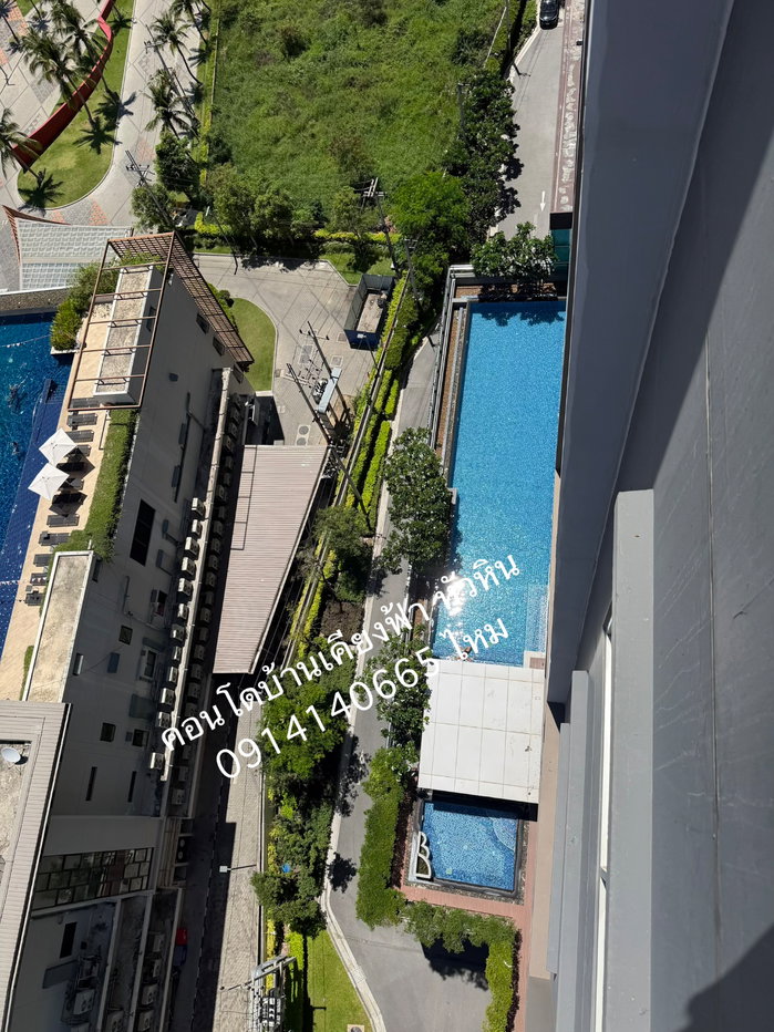 รูป คอนโด บ้านเคียงฟ้า หัวหิน ชั้น 17 วิวทะเล + วิวภูเขา สวยหายาก พร้อมเข้าอยู่! - รูปที่ 11/20