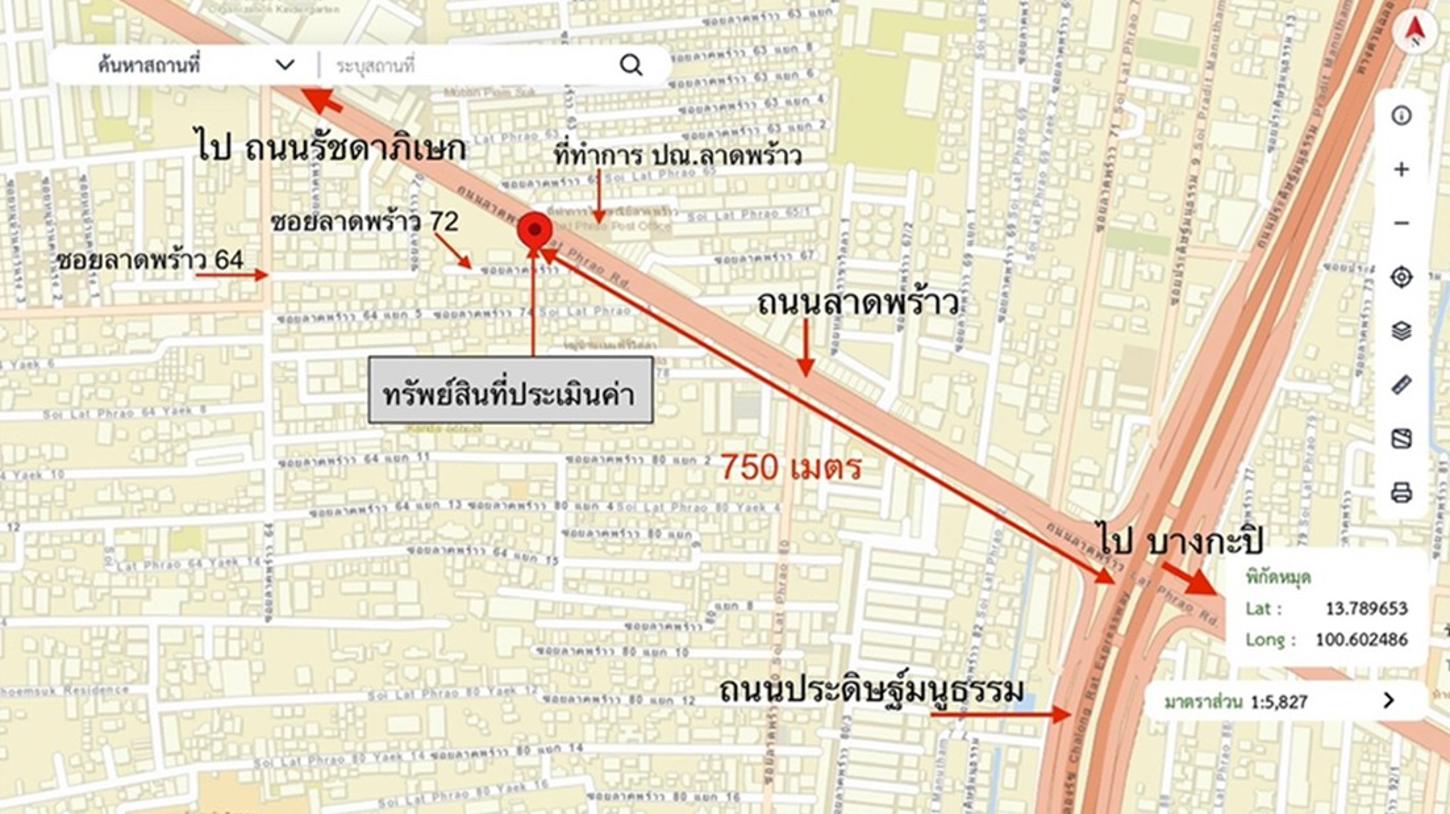 รูป อาคารพาณิชย์ 56 ตร.วา เขตบางกะปิ กรุงเทพมหานคร 22.7M - รูปที่ 63/64