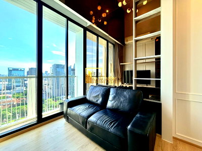 Condos for rent : Noble Recole | Elegant 2 Bedroom Duplex Condo in Asoke Area - BR14884CD