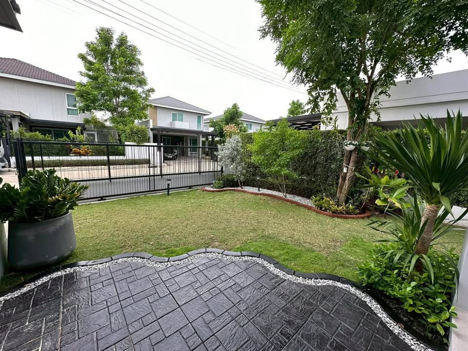 รูป HR3538ให้เช่าบ้านหรู ชัยพฤกษ์ (Chaiyapruek) ใกล้ทางด่วนจตุโชติ-รามอินทรา | Built-in ครบพร้อมอยู่ [Pet Friendly ] แถมฟรีคนดูแลสวน - รูปที่ 2/14